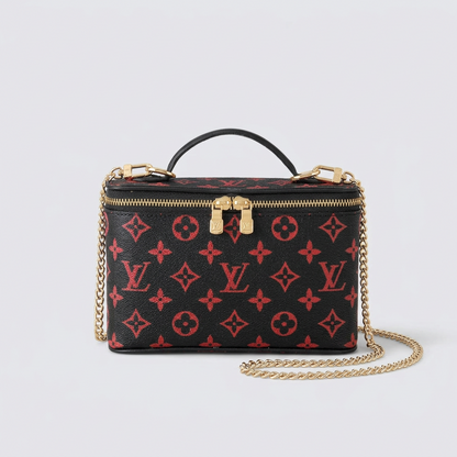 Rouge Monogram Vanity Bag