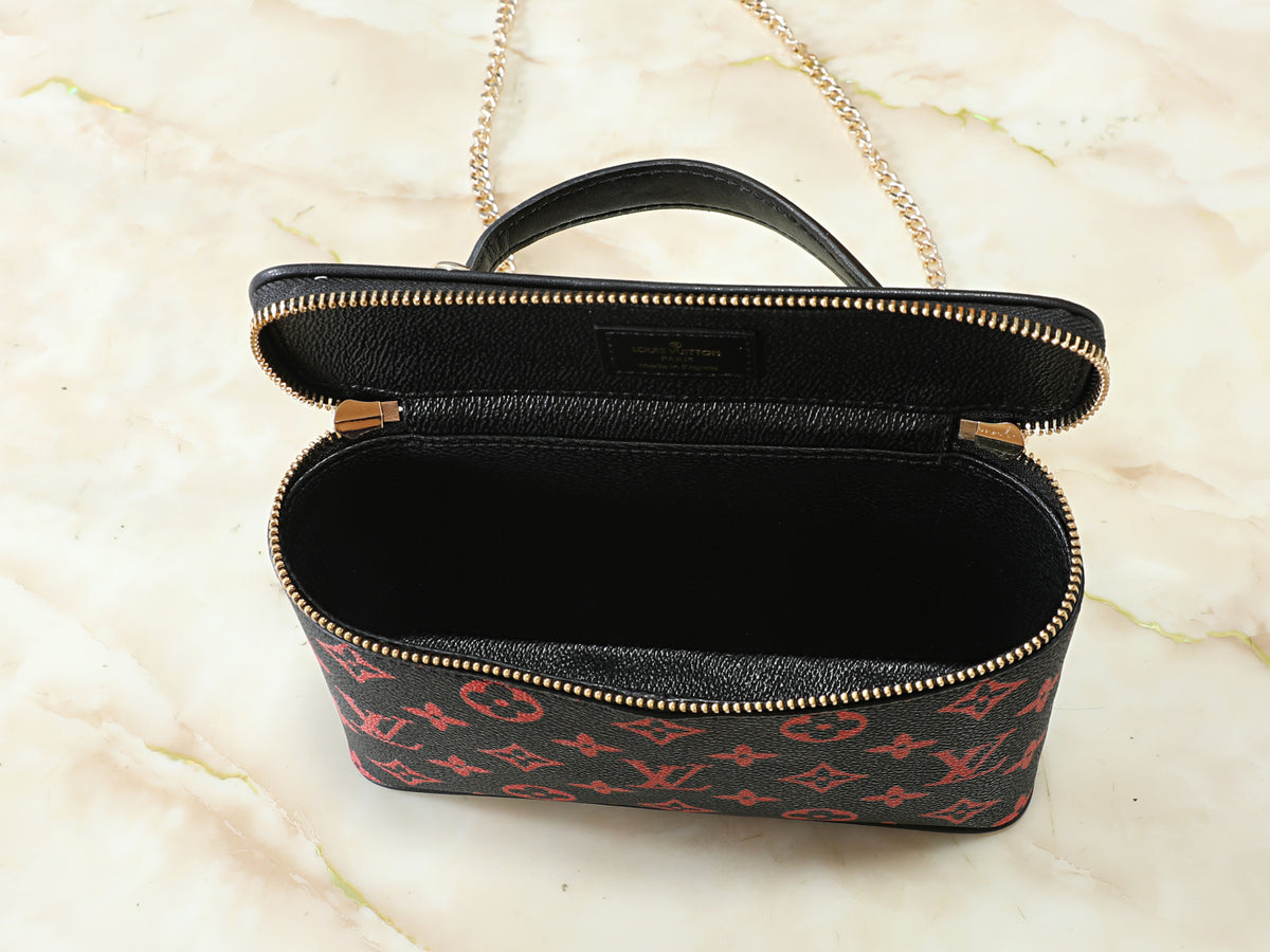 Rouge Monogram Vanity Bag