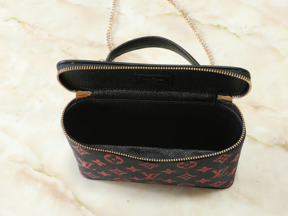 Rouge Monogram Vanity Bag