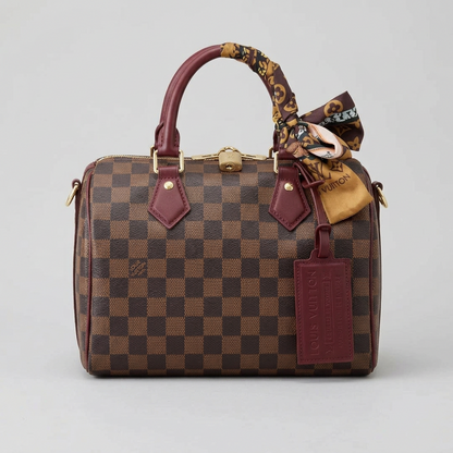 Speedy 25 Damier Rouge