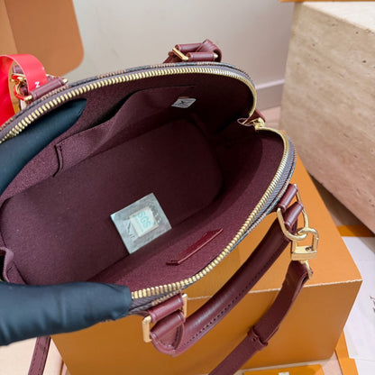 Damier Alma BB with Scarf