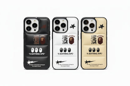 Ape Style Down Filled Puffer iPhone case