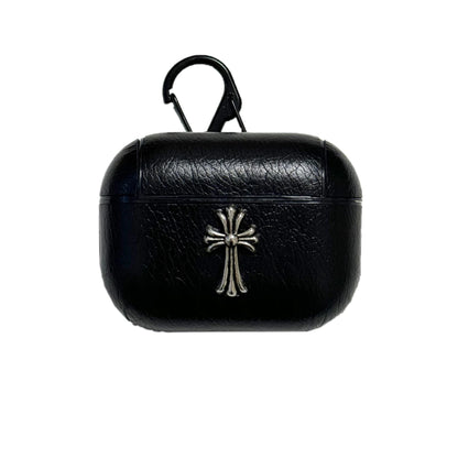Smooth Leather look Cross  AirPod Case