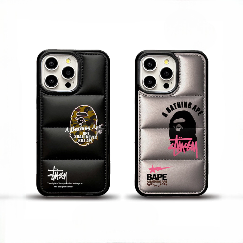 Ape Design x Streetwear Collab Puffy  iPhone Case