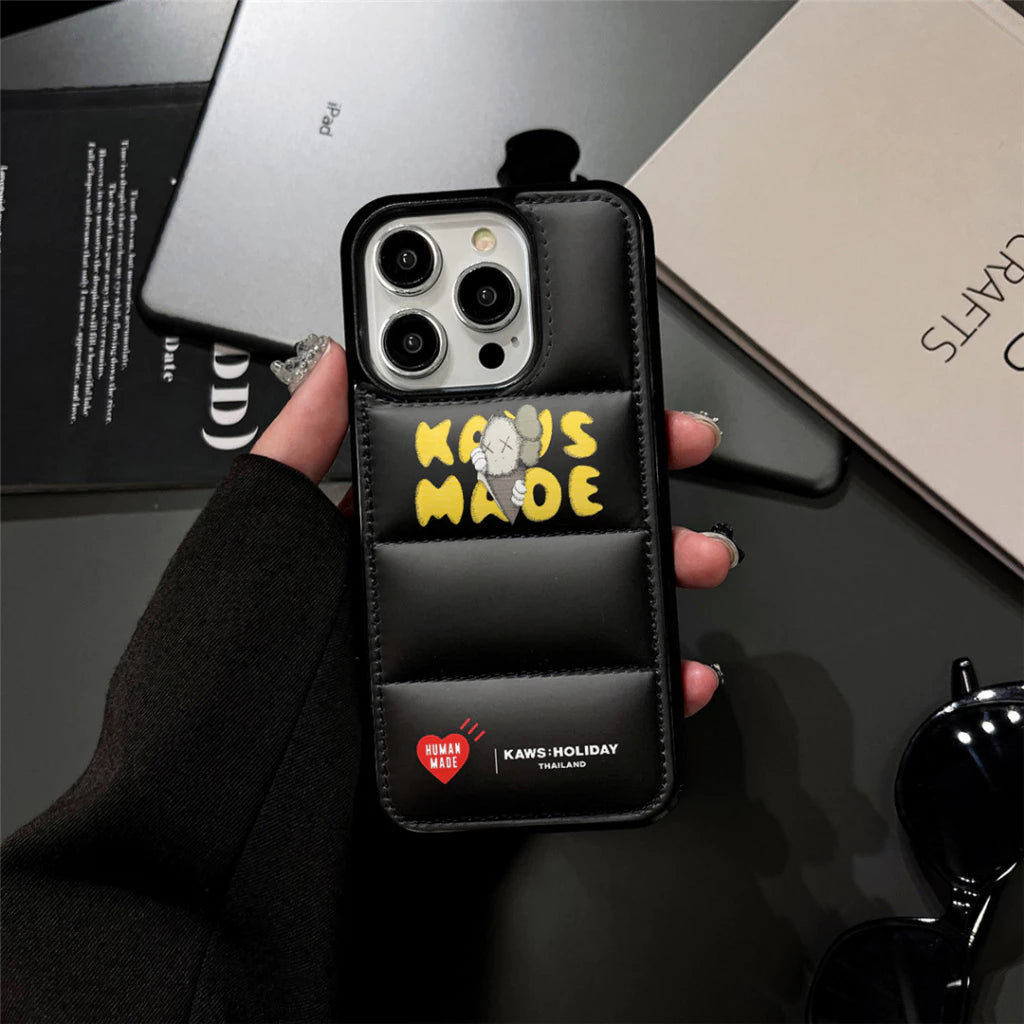 Kaws Collab Puffer iPhone case