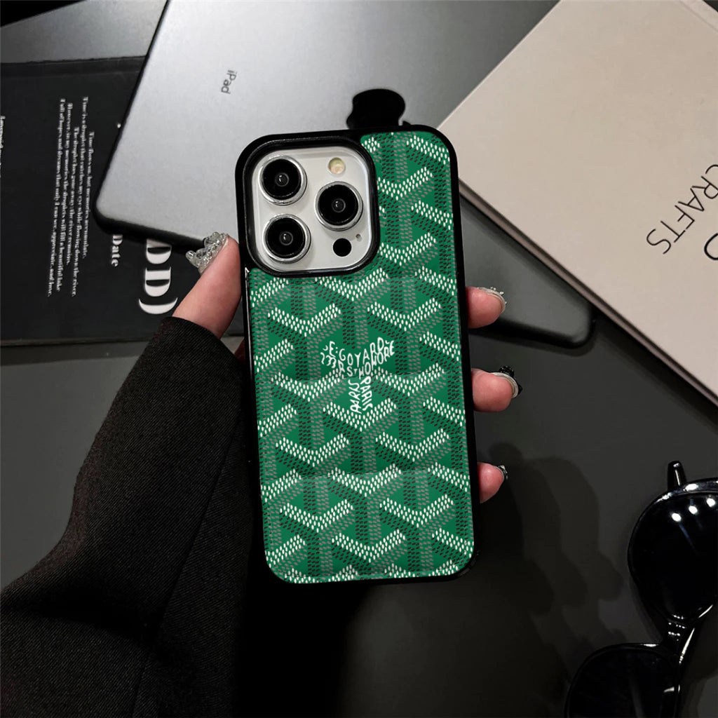 Patterned luxury Puffer iPhone case