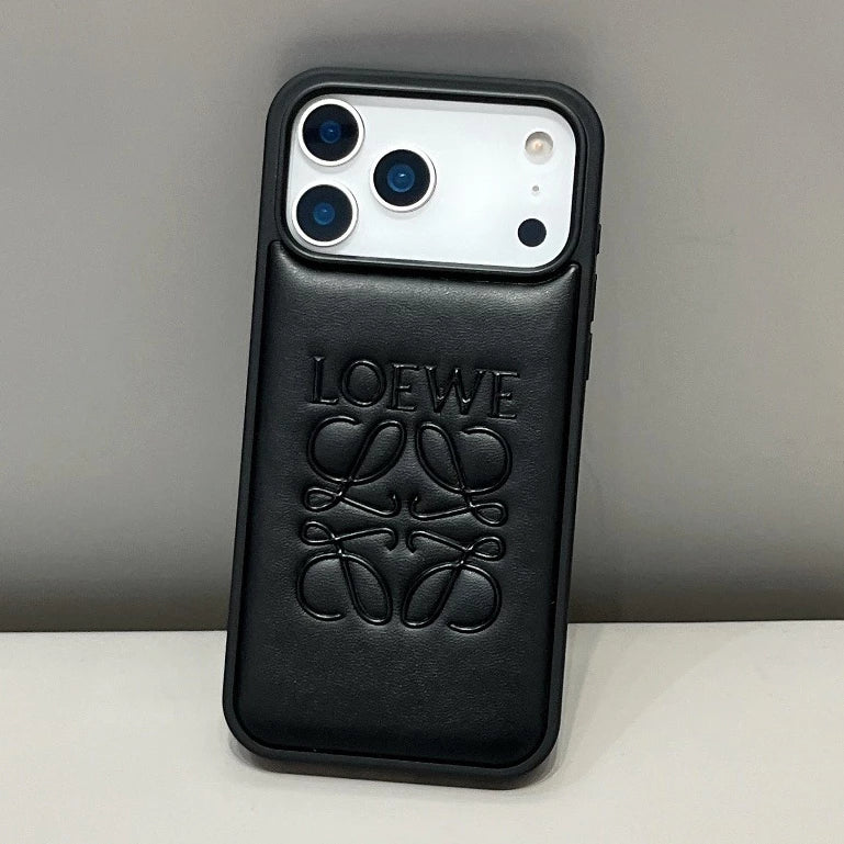 Soft Luxe Puffy Leather-Look Phone Case