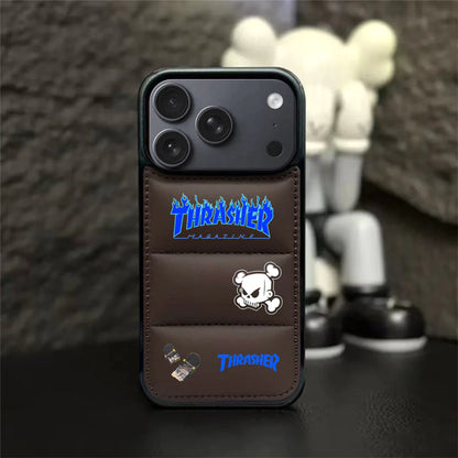 Flame Street Skate Puffer Case – iPhone 12–17