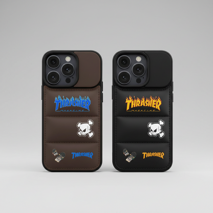 Flame Street Skate Puffer Case – iPhone 12–17