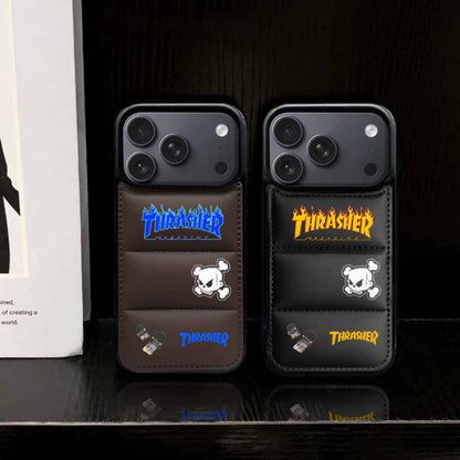 Flame Street Skate Puffer Case – iPhone 12–17