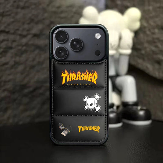 Flame Street Skate Puffer Case – iPhone 12–17