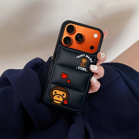 Baby Monkey Puffer Case - iPhone 11 - 17