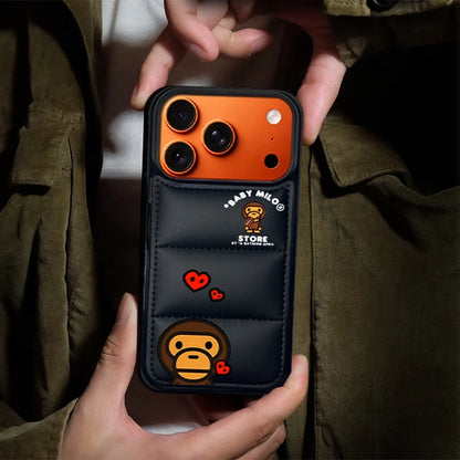 Baby Monkey Puffer Case - iPhone 11 - 17