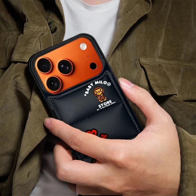 Baby Monkey Puffer Case - iPhone 11 - 17