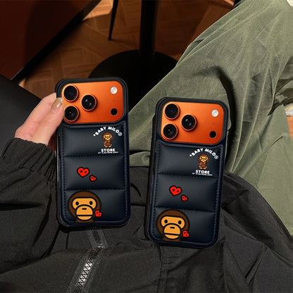 Baby Monkey Puffer Case - iPhone 11 - 17