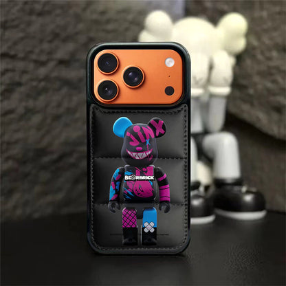 BearBrick Design Puffer Case – iPhone 11 –17
