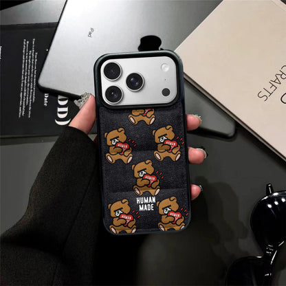 Teddy Human Puffer Case – iPhone 11 –17