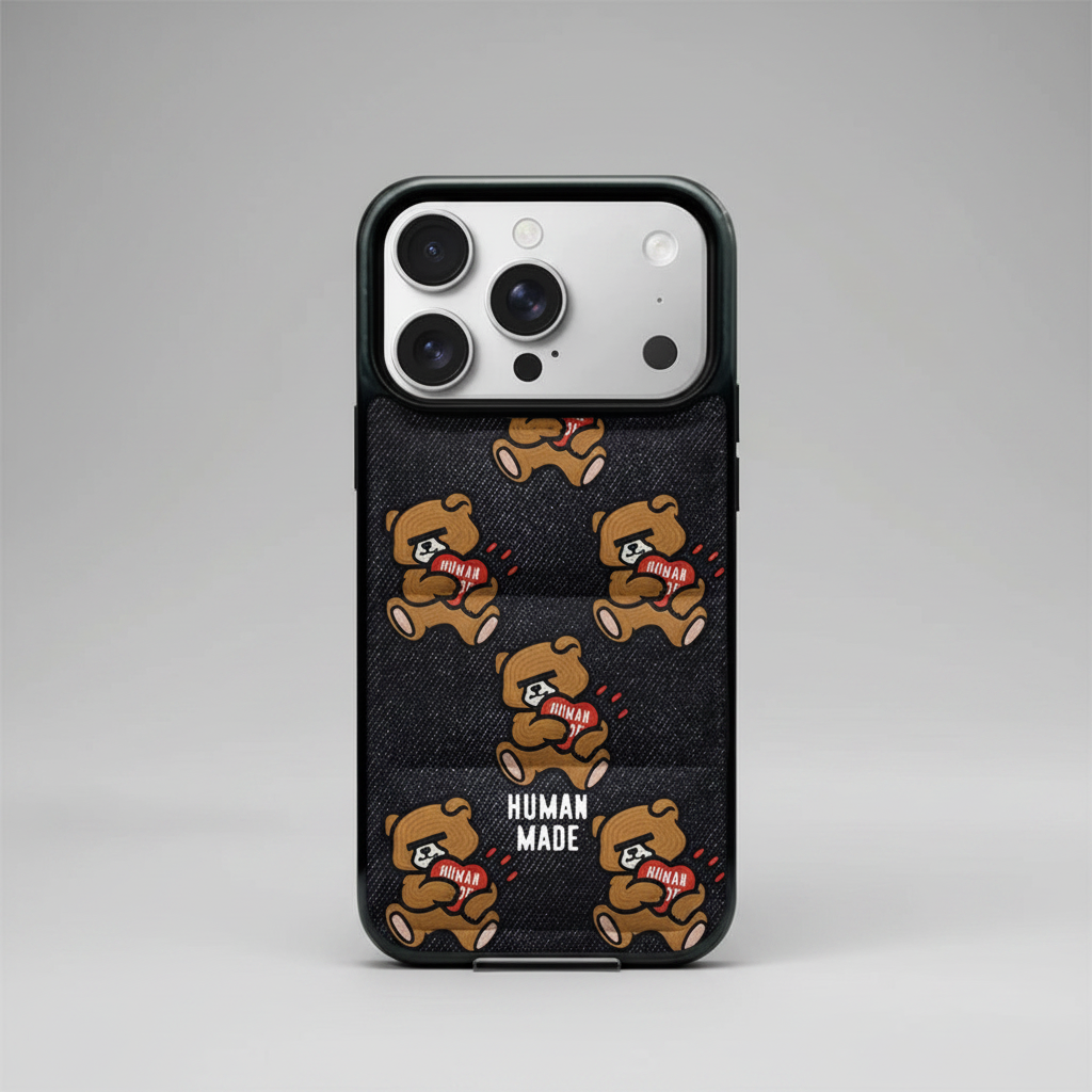 Teddy Human Puffer Case – iPhone 11 –17