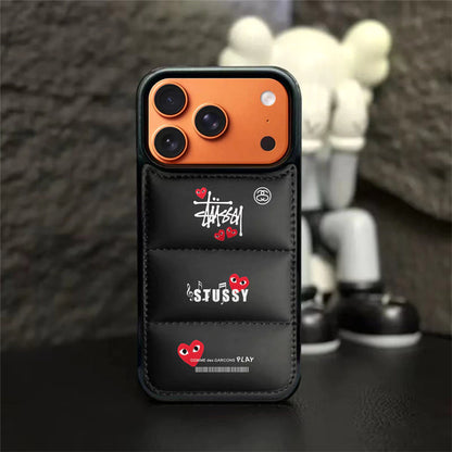 Puffer Streetwear Heart Case– iPhone 11 –17