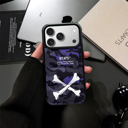 Camo Crossbones Puffer iPhone Case– iPhone 11 –17