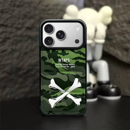 Camo Crossbones Puffer iPhone Case– iPhone 11 –17