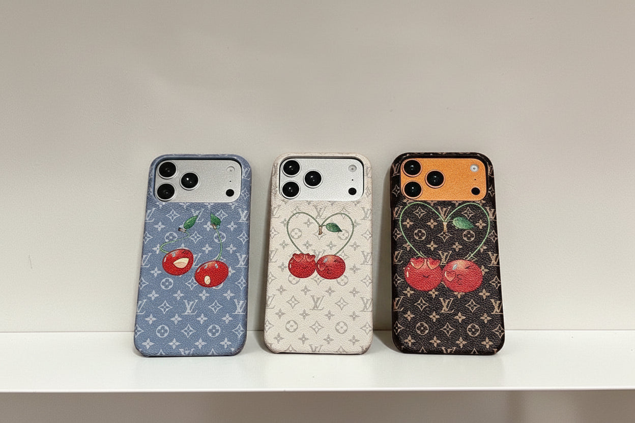 Cherry Canvas iPhone case