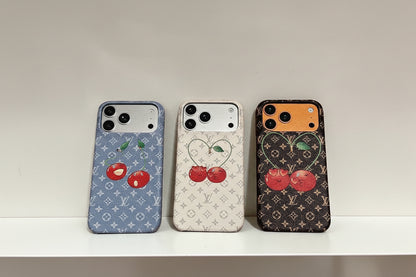 Cherry Canvas iPhone case
