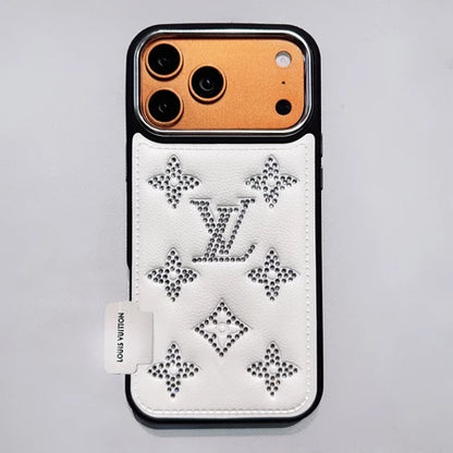 Luxe Crystal Monogram  iPhone Case