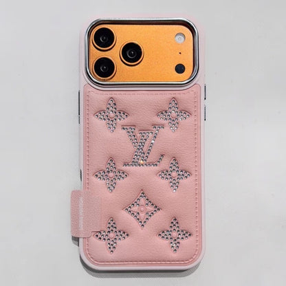 Luxe Crystal Monogram  iPhone Case