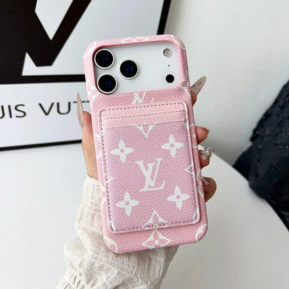 Luxe Pattern MagSafe Case with Detachable Card holder