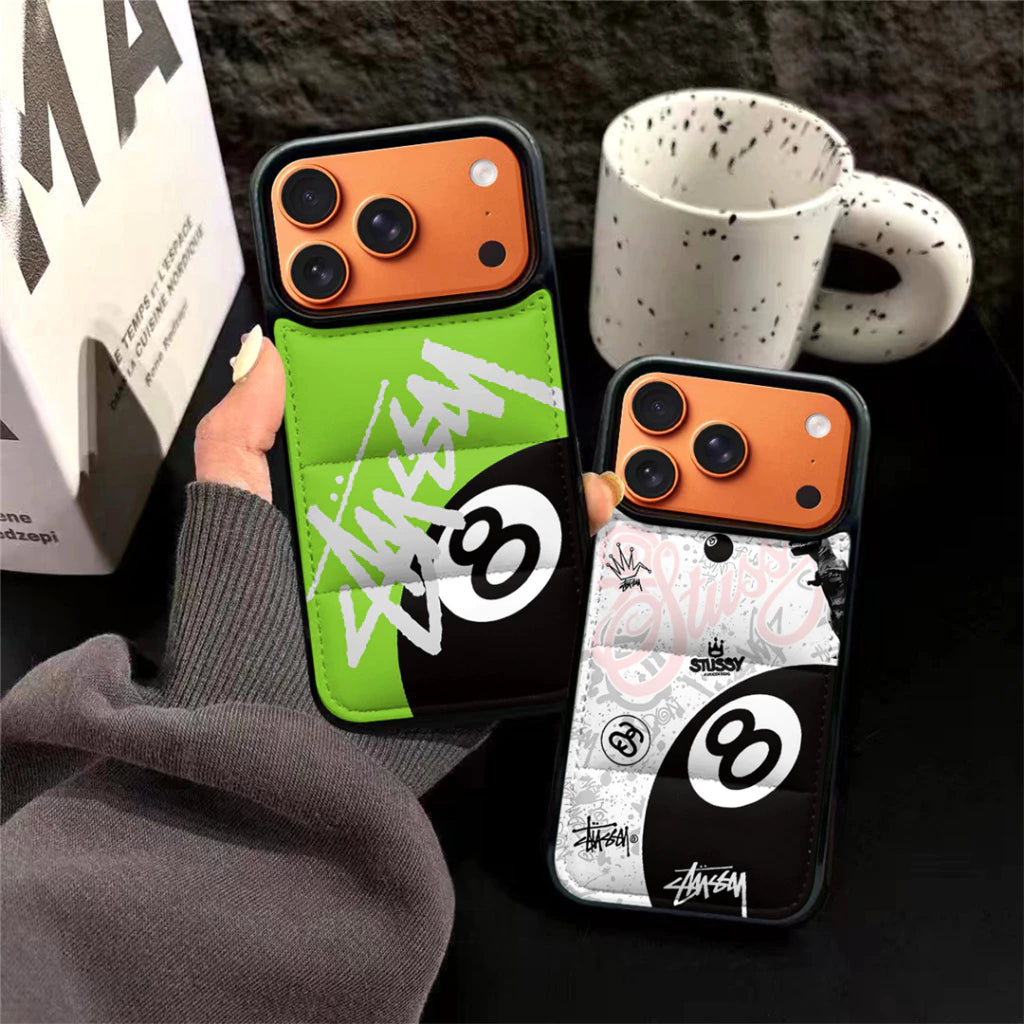 Eightball White or Green Puffer case