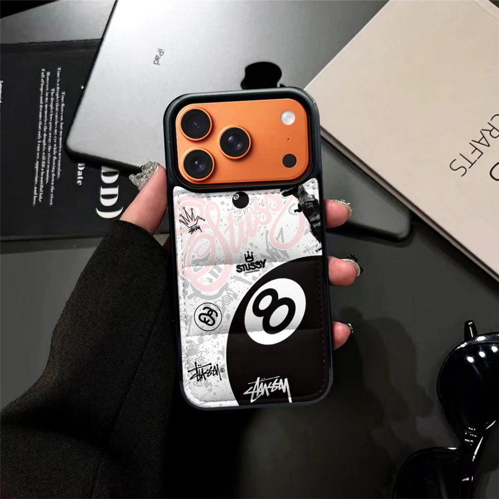 Eightball White or Green Puffer case