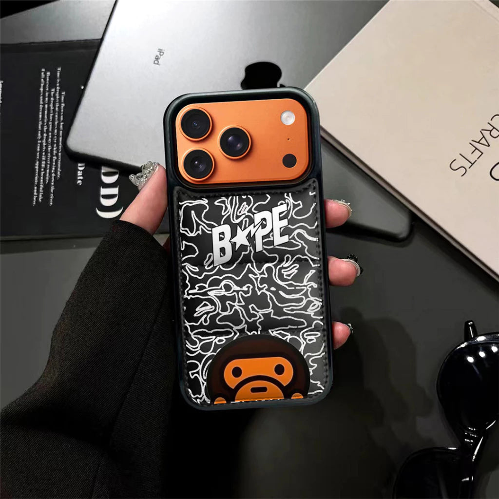 Baby Milo Design  Down Puffer iPhone case