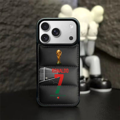 World Champions Puffer  Case – Ronaldo & Messi Edition