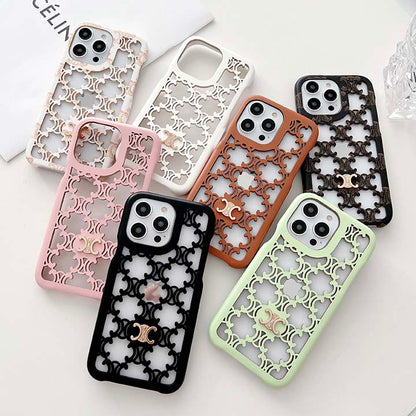 Pretty cut out design  iPhone Case