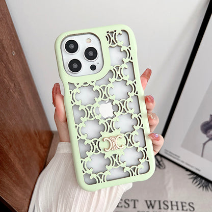 Pretty cut out design  iPhone Case