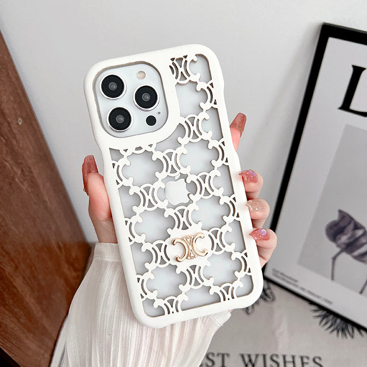 Pretty cut out design  iPhone Case