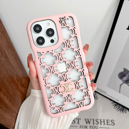 Pretty cut out design  iPhone Case