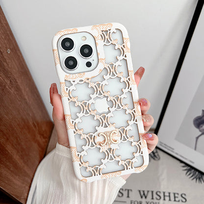 Pretty cut out design  iPhone Case