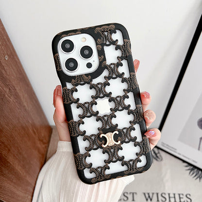 Pretty cut out design  iPhone Case