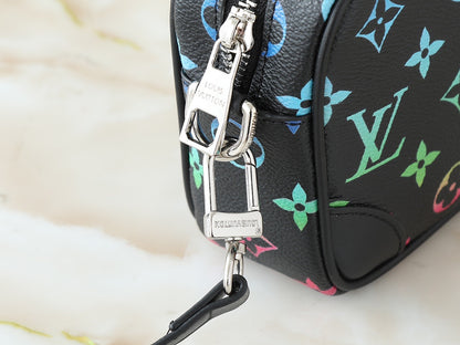 Monogram Iridescent Wearable Wallet Shoulder Bag