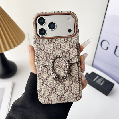 Luxe Horseshoe Buckle Phone Case