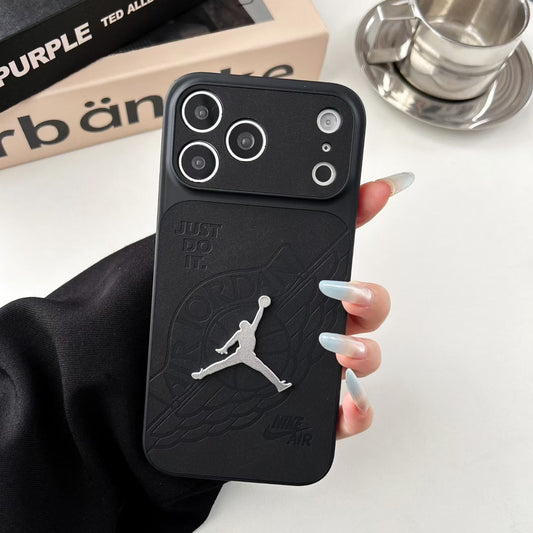 MJ Design Jump Man  Graphic iPhone Case