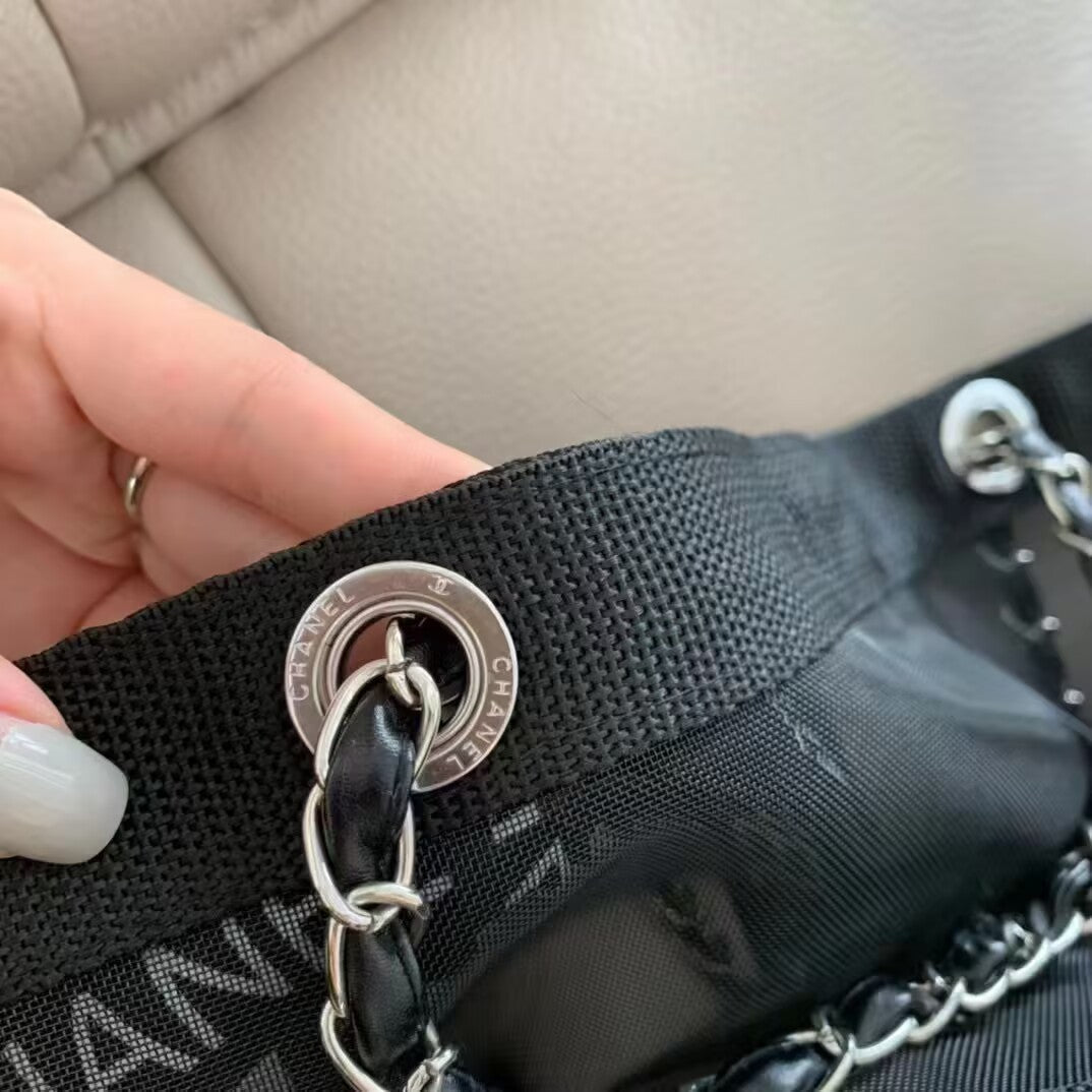Chanel Beaute Mesh Tote Set