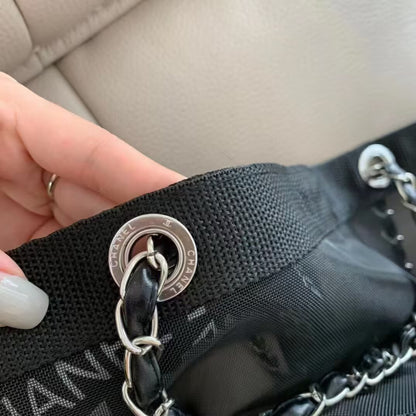 Chanel Beaute Mesh Tote Set