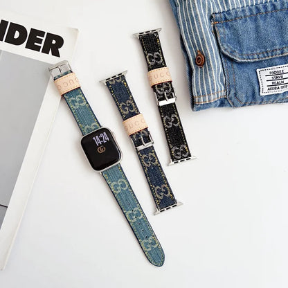 Denim Design Apple Watch Strap