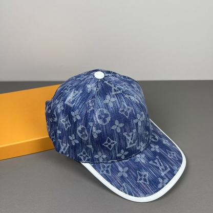 Denim Monogram Cap - 3 Styles