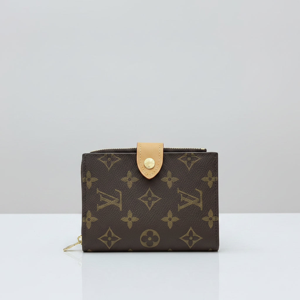Monogram Locked Passport Holder