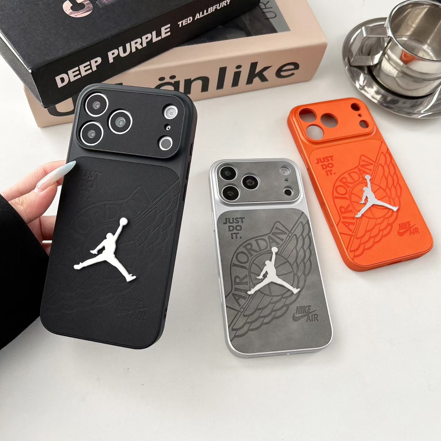 MJ Design Jump Man  Graphic iPhone Case