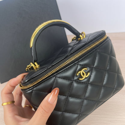 VIP Luxury Quilted Vanity Bag
